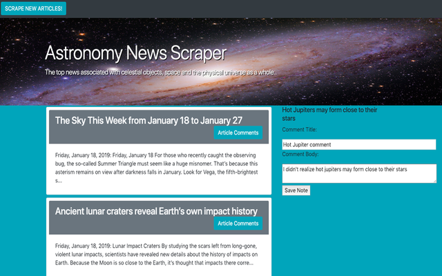 News Scraper